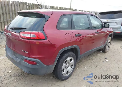 2015 Jeep Cherokee Sport from USA, damaged, VIN 1C4PJMAB6FW667762